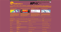 Desktop Screenshot of clubevents.info